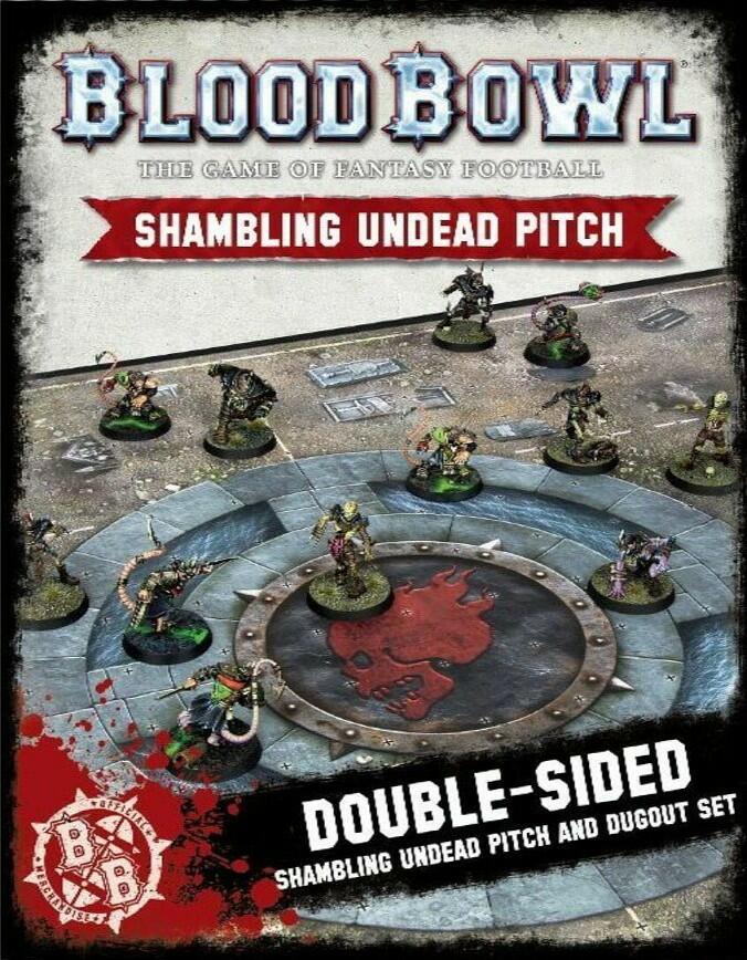 Blood Bowl: The Game of Fantasy Football - Shambling Undead Pitch Cover