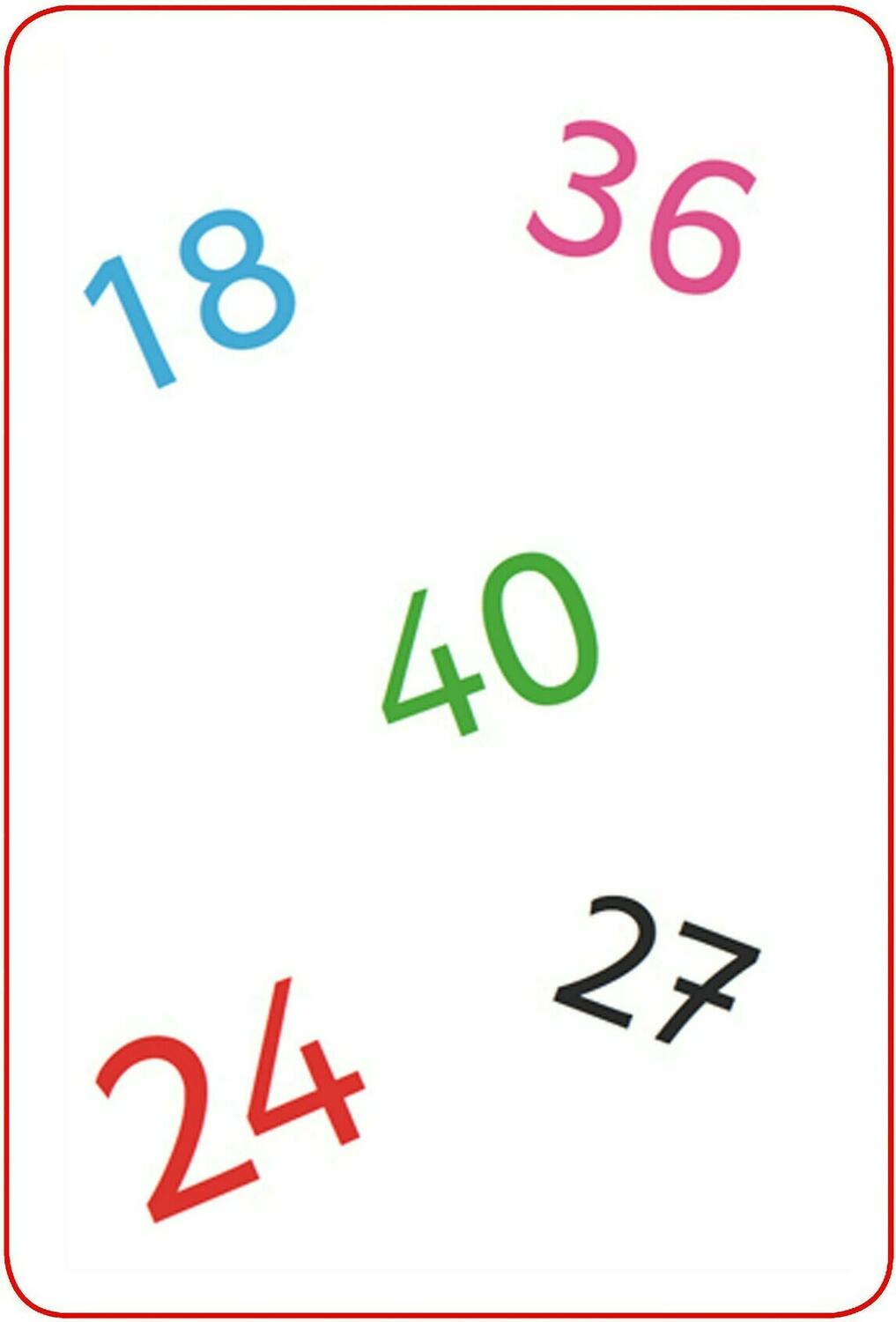 Tam Tam: MultiMax - Niveau 2 Carte