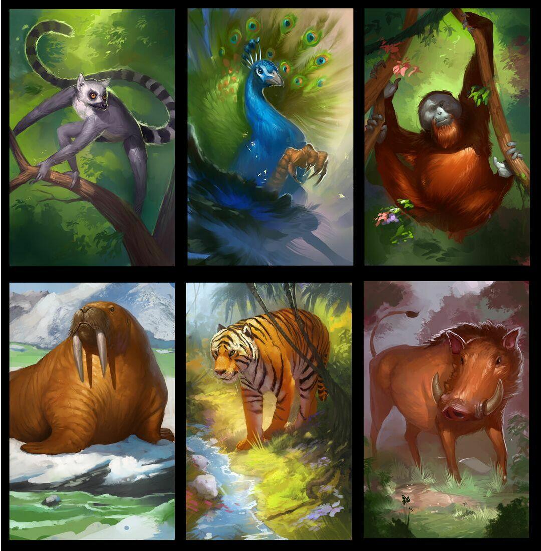 Cardline: Animaux Artwork