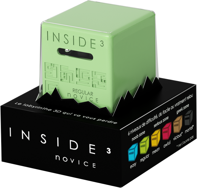 Inside³: Regular Novice (Vert) Cover Transparent