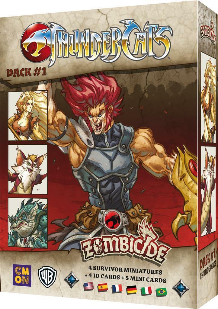 Zombicide: Black Plague - Thundercats Pack 1 Cover 3d