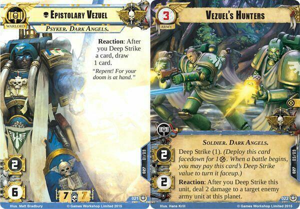 Warhammer 40,000: Conquest - Impardonné Cartes