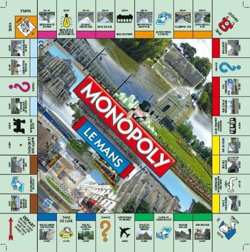 Monopoly: Le Mans Plateau