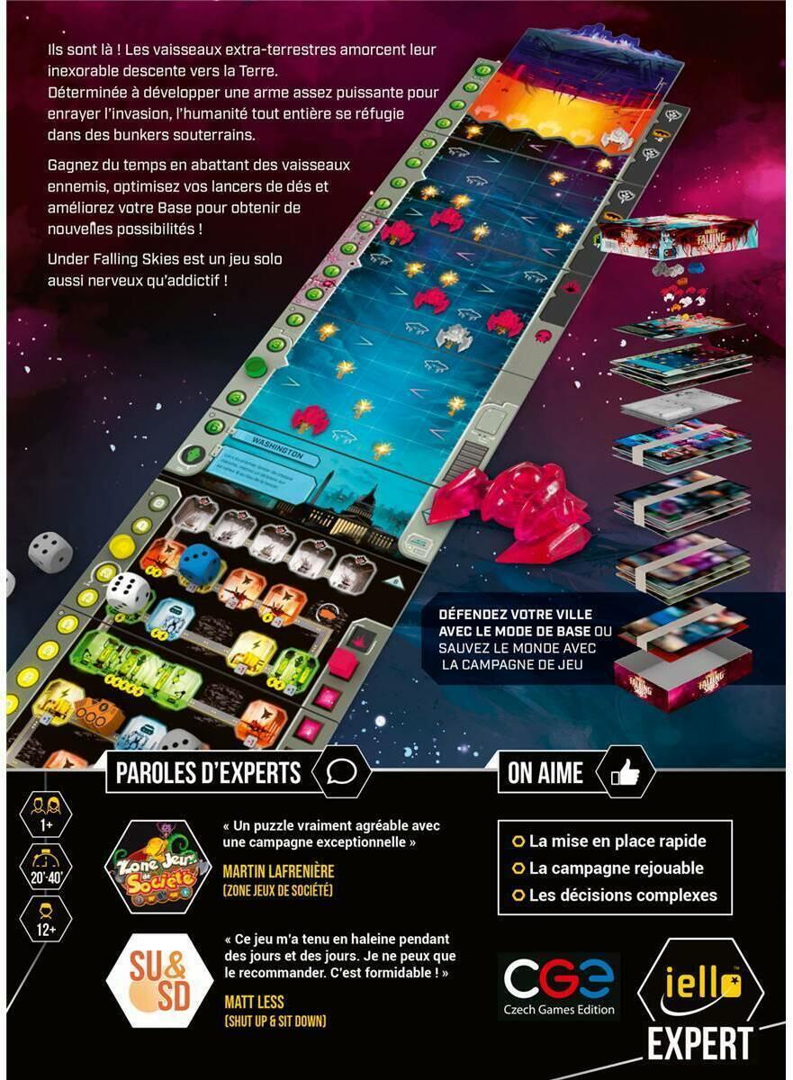 Under Falling Skies Back