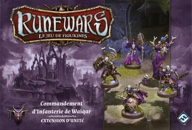 Runewars: Le Jeu de Figurines - Commandement d’Infanterie de Waiqar Cover