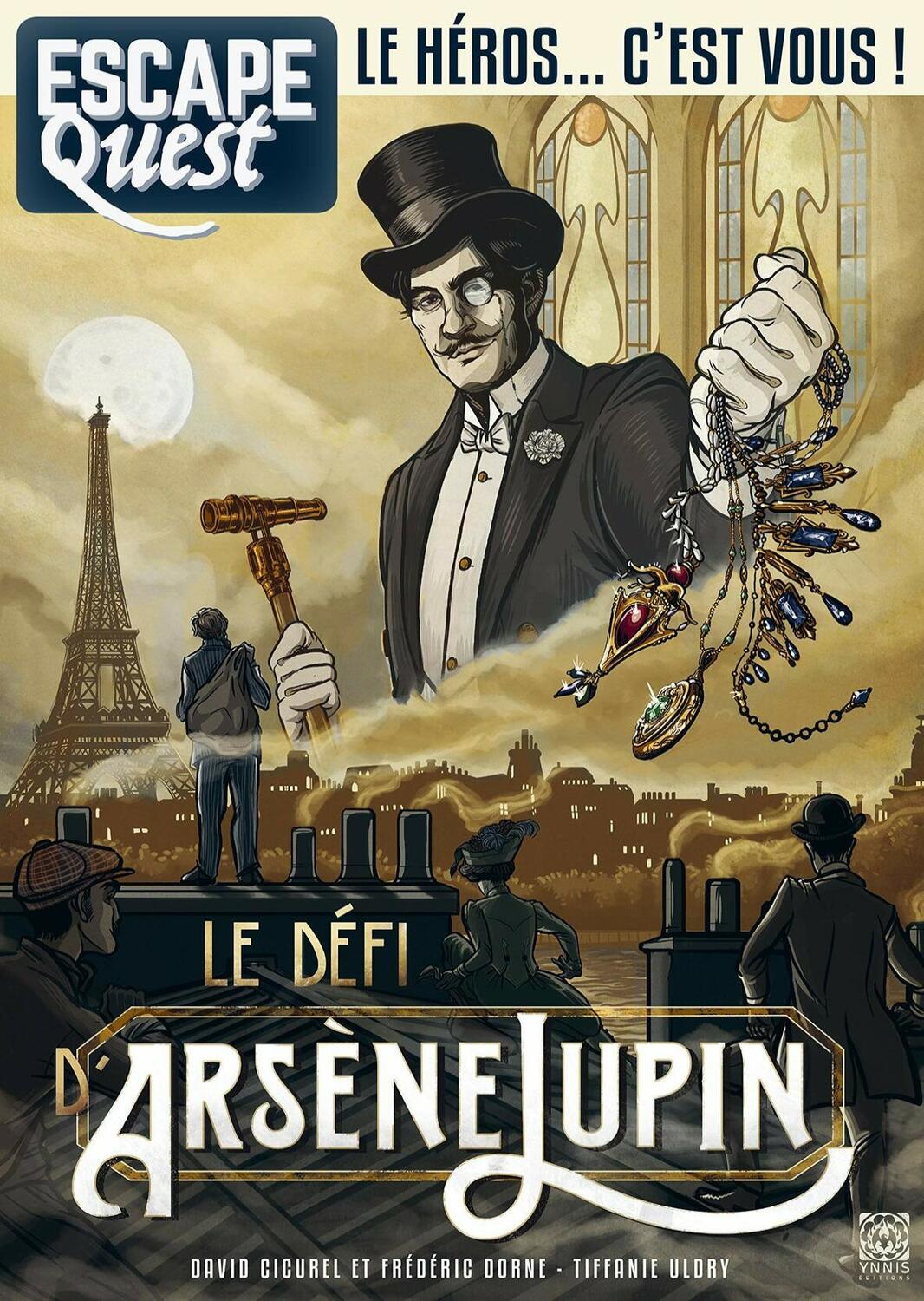 Escape Quest: Le Défi d'Arsène Lupin Cover