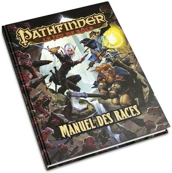 Pathfinder: Le Jeu de Rôle - Manuel des Races Cover 3d