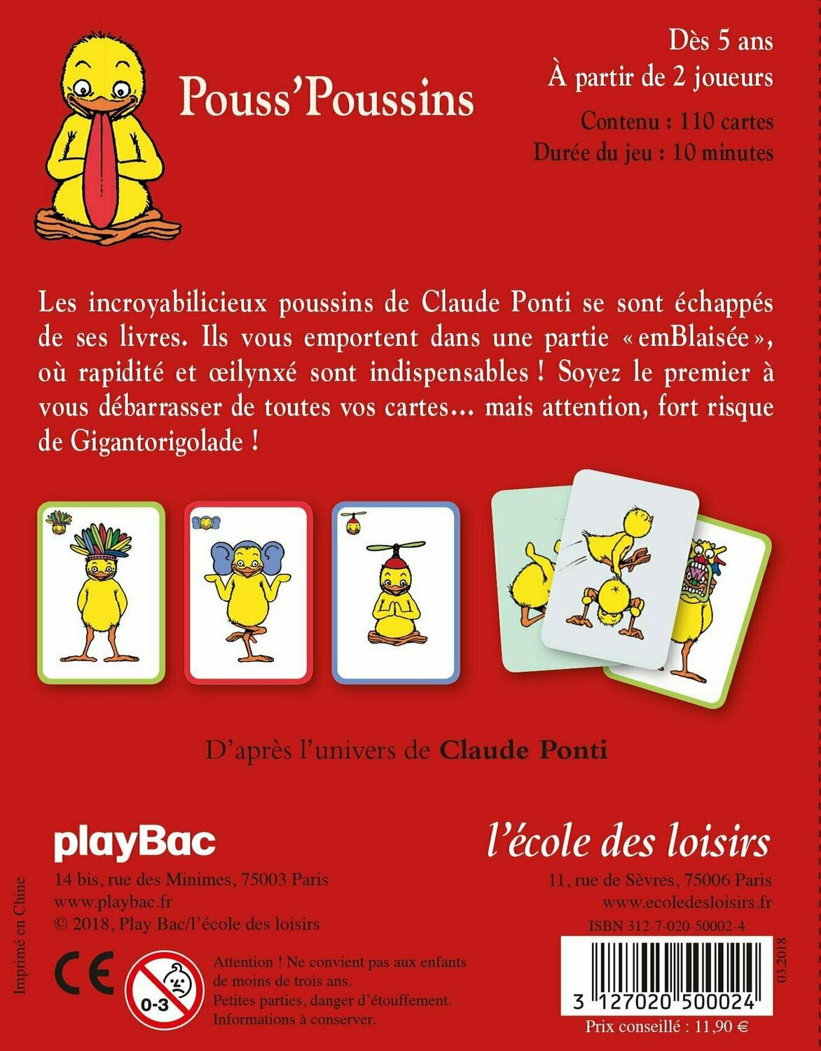 Pouss' Poussins Back