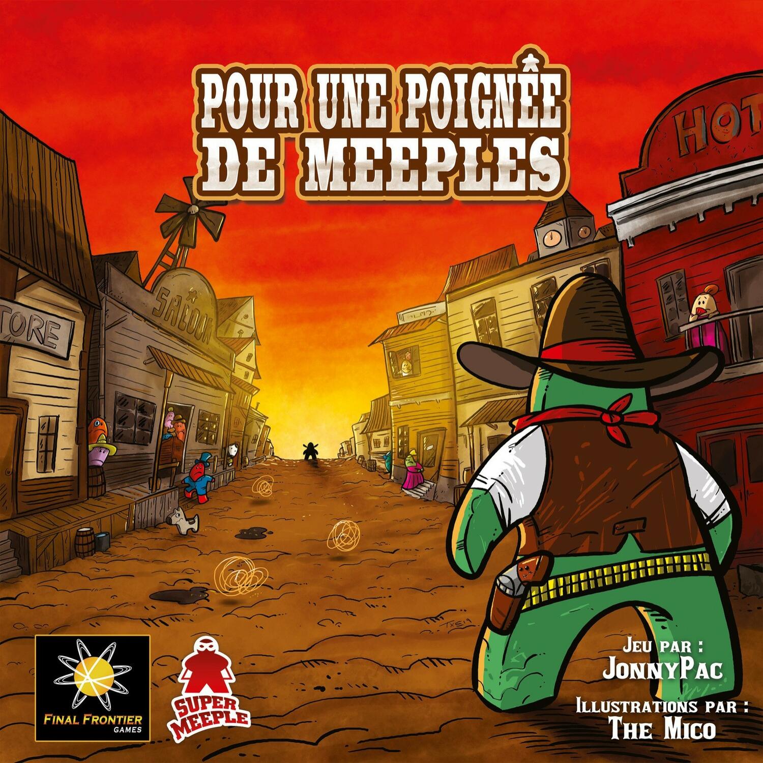 Pour une Poignée de Meeples Cover