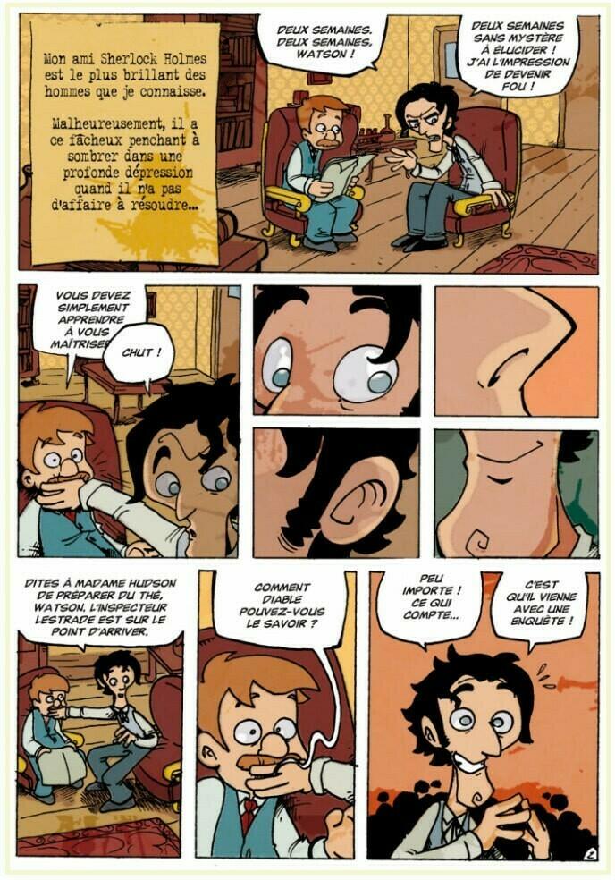 Sherlock Holmes: Livre 1 - La BD Dont Vous Êtes le Héros Page