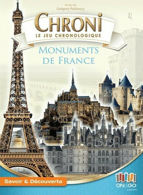 Chroni: Monuments de France Cover