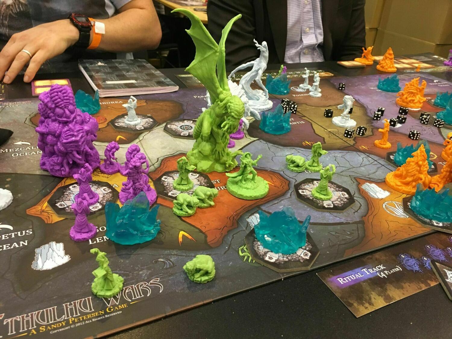 Cthulhu Wars: La Carte de la Terre Primitive Zoom