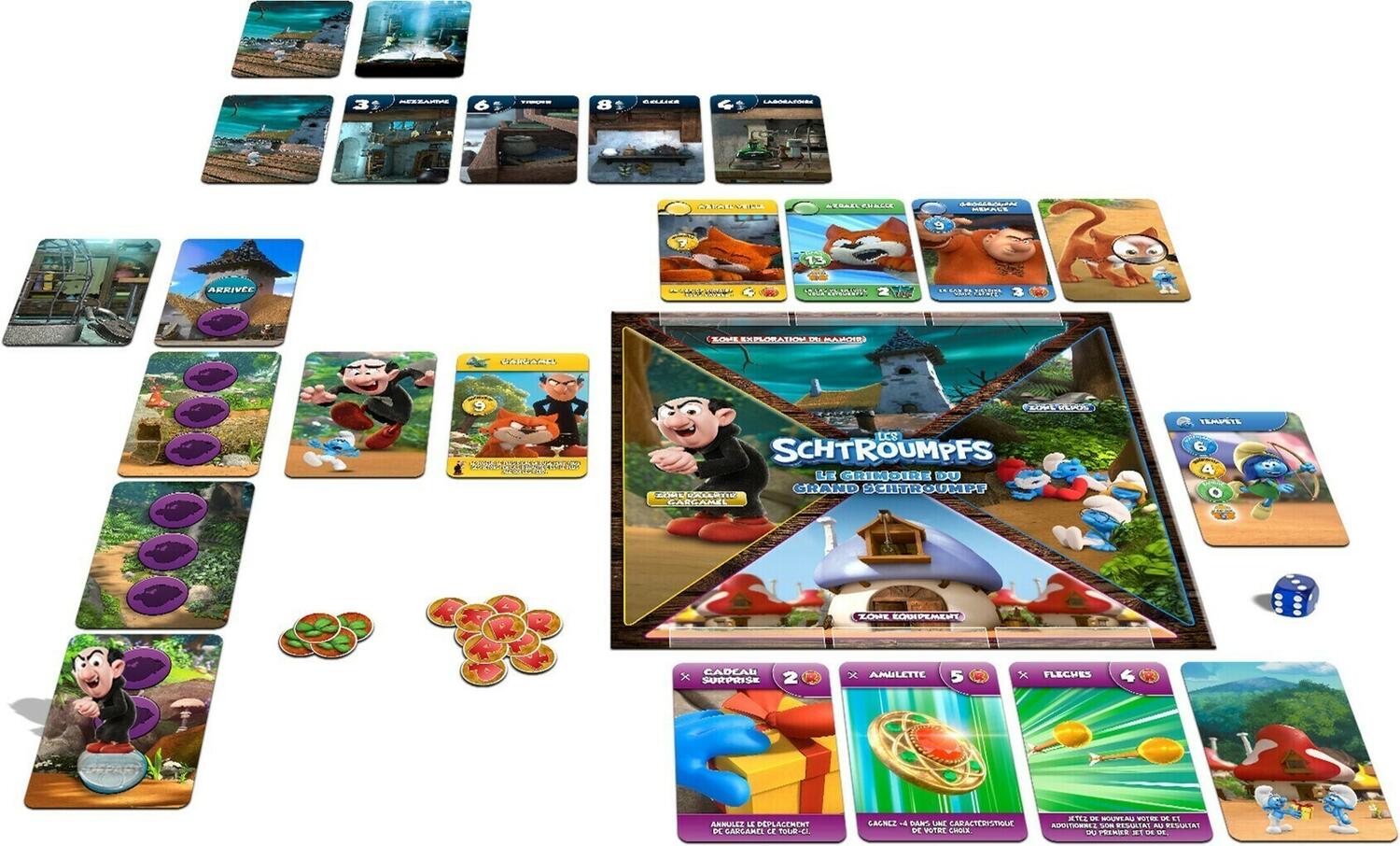 Les Schtroumpfs: Le Grimoire du Grand Schtroumpf Eclate