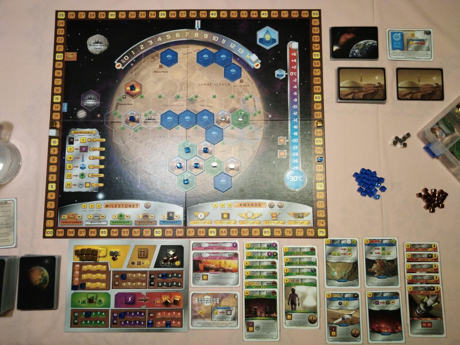 Terraforming Mars: Prélude Eclate