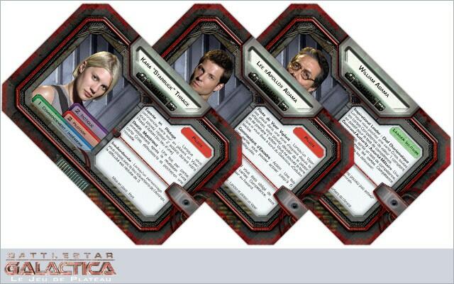 Battlestar Galactica: Le Jeu de Plateau Cartes