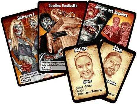Humains !!! 3: ZombieCon !!! Cartes