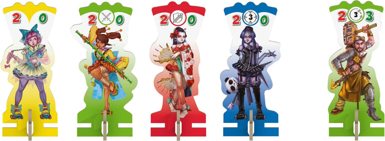 Time Arena: Kamikawaii Personnages