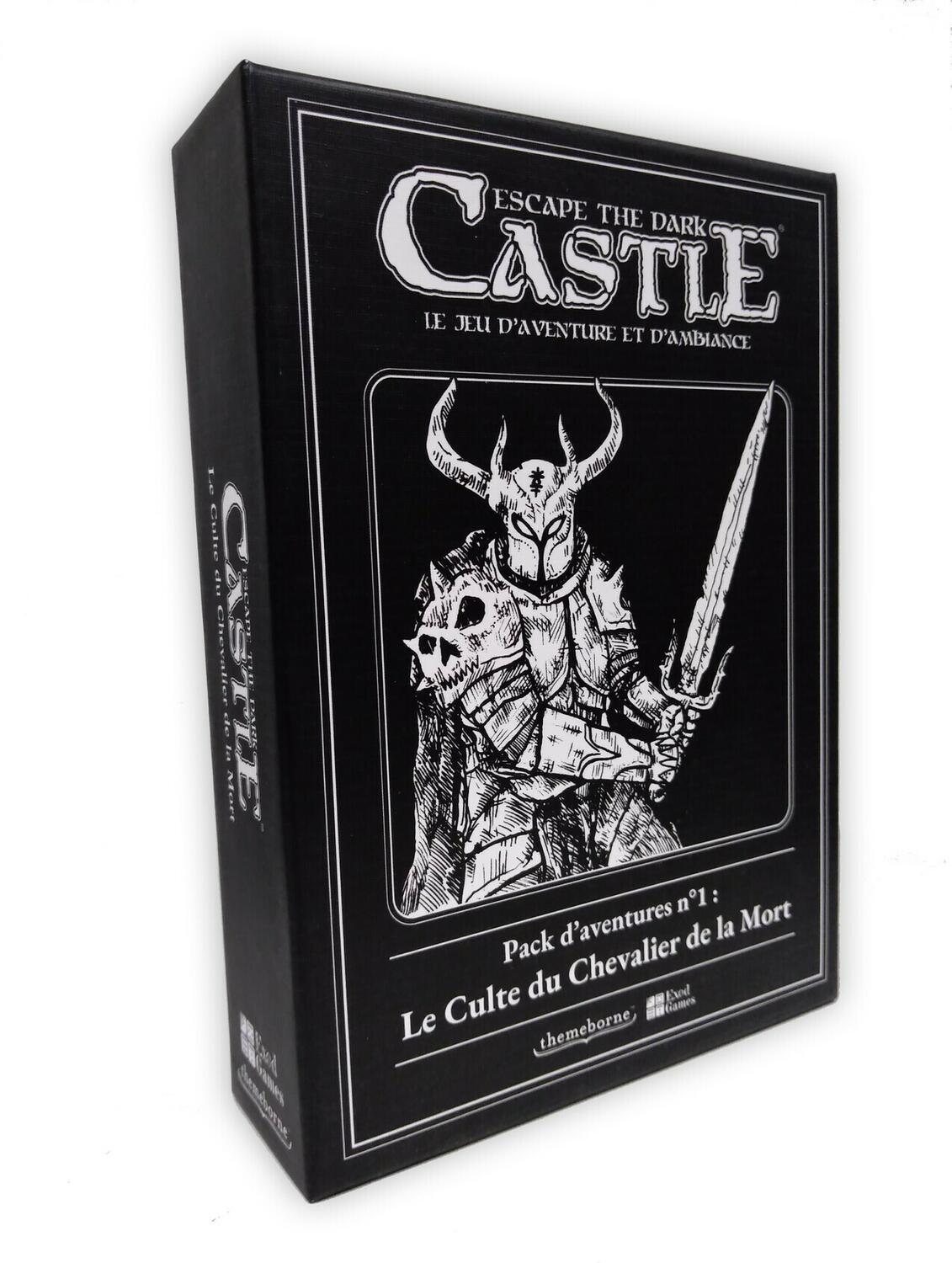 Escape the Dark Castle: Pack d'Aventure n°1 - Le Culte du Chevalier de la Mort Cover 3d