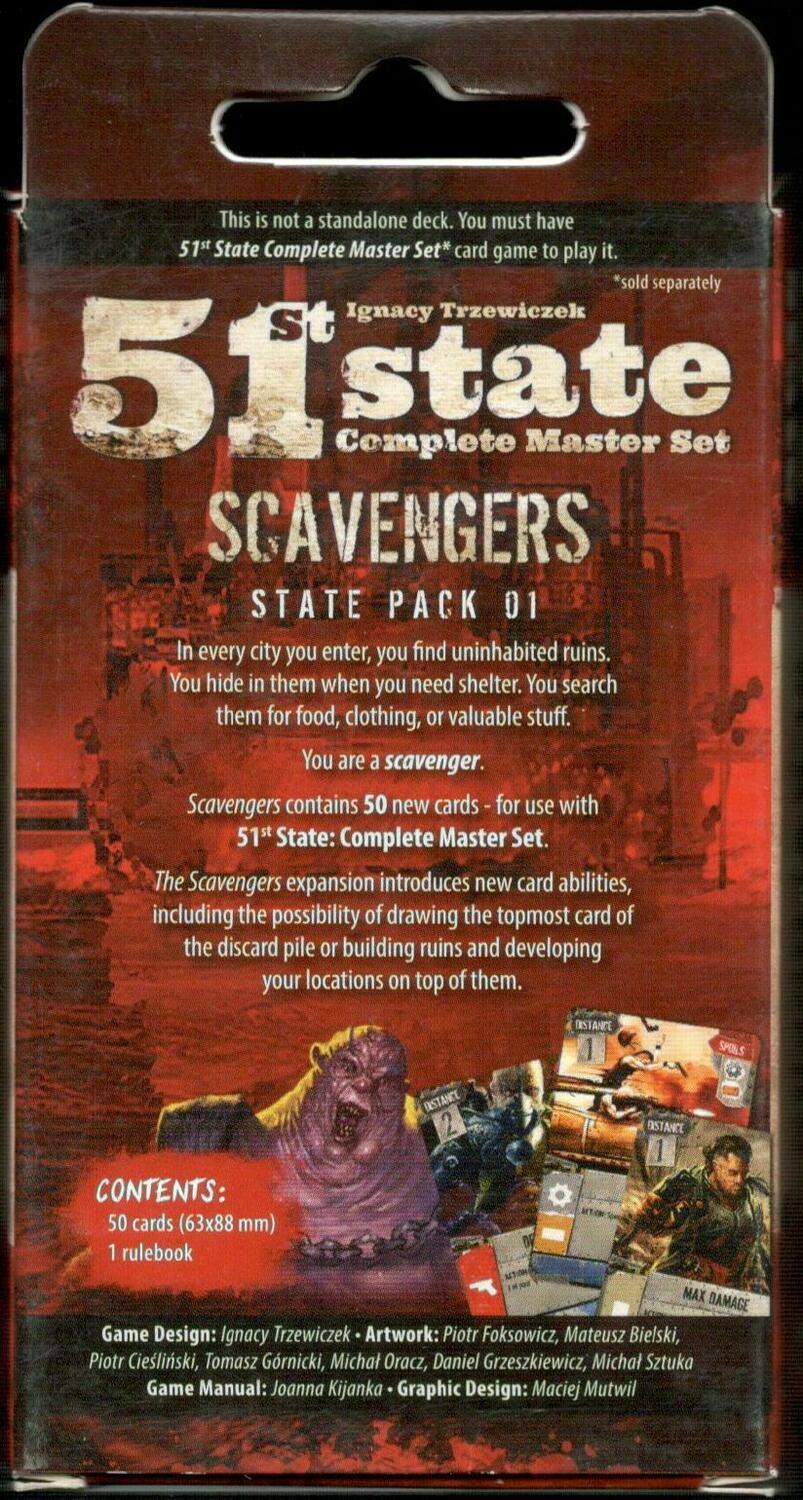 51st State: Master Set - Scavengers Back
