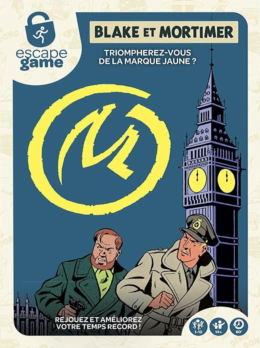 Escape Game: Blake et Mortimer - La Marque Jaune Cover