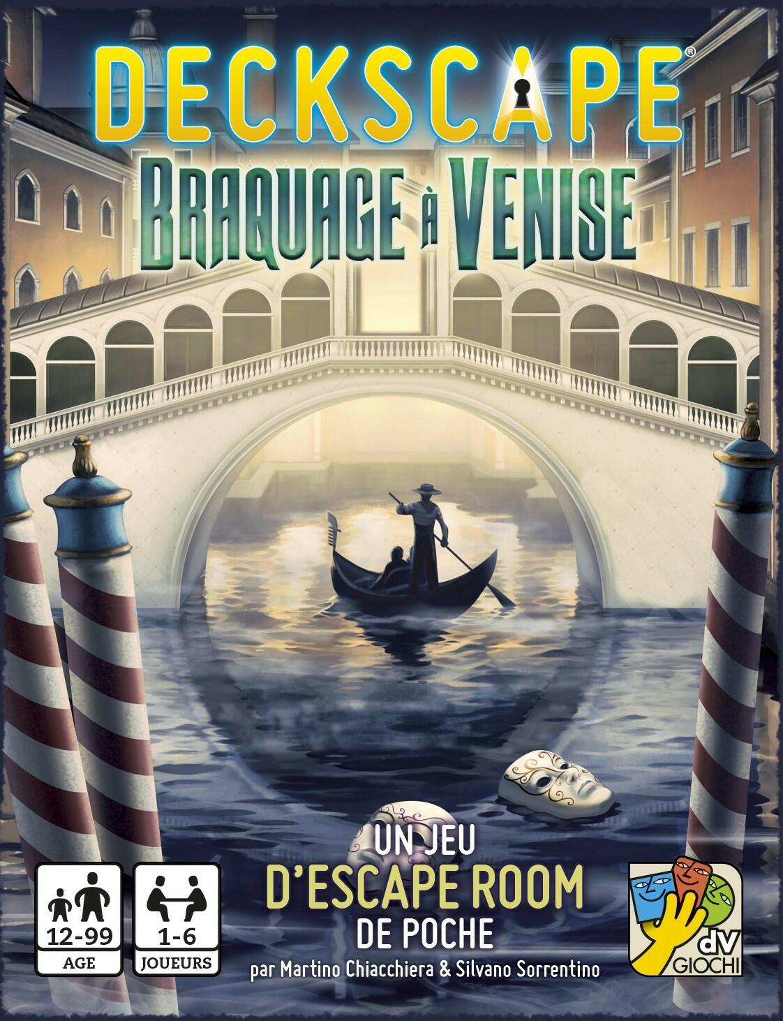 Deckscape: Braquage à Venise Cover