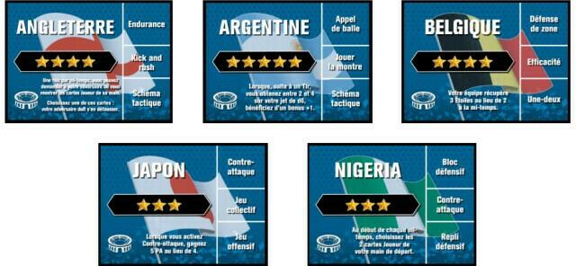 Worldwide Football: Extension n°1 Cartes