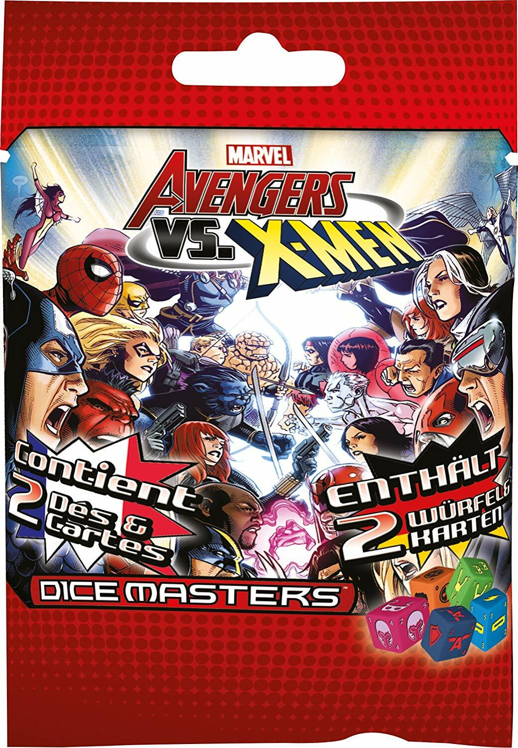 Dice Masters: Avengers vs X-Men - Booster Cover Transparent