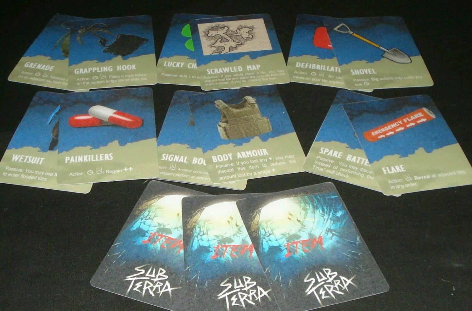 Sub Terra: Investigation Cartes
