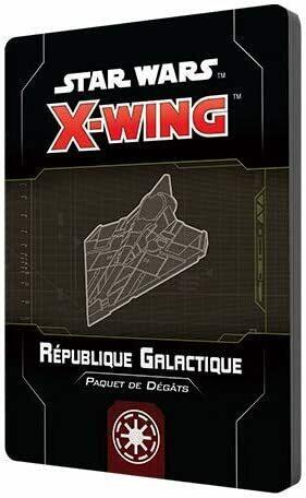 Star Wars: X-Wing - République Galactique - Paquet de Dégâts Cover 3d