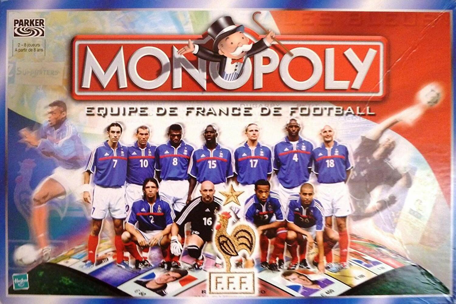Monopoly: Équipe de France de Football Cover