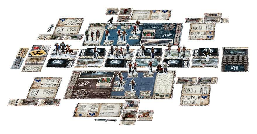 Dead of Winter: Colonies en Guerre Plateu