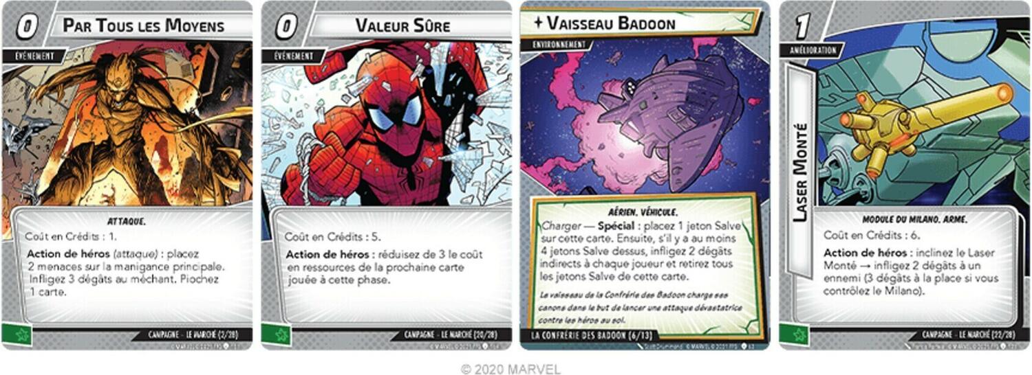 Marvel Champions: Le Jeu de Cartes - Convoitise Galactique Cartes