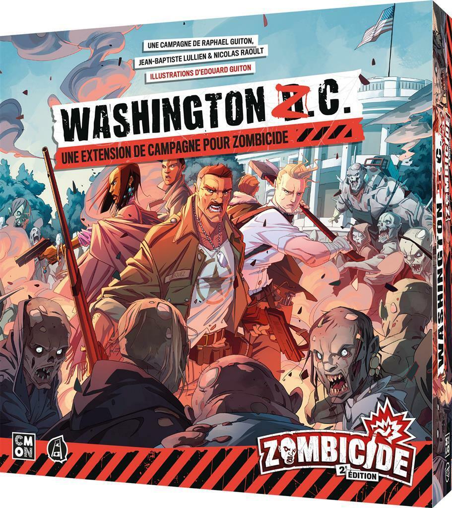 Zombicide: 2nd Édition - Washington Z.C. Français Cover 3d
