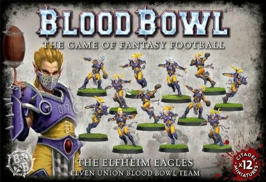 Blood Bowl: The Game of Fantasy Football - The Elfheim Eagles Cover