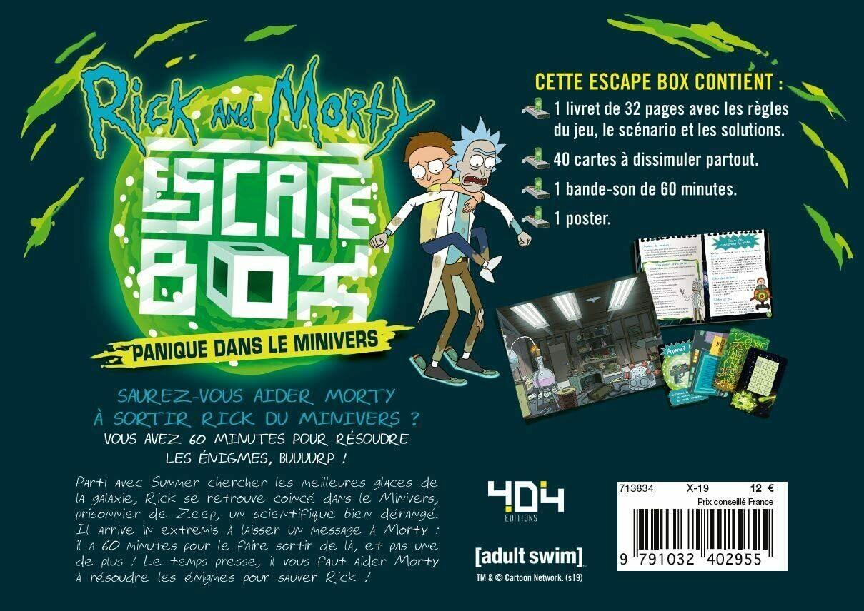 Escape Box: Rick and Morty Back