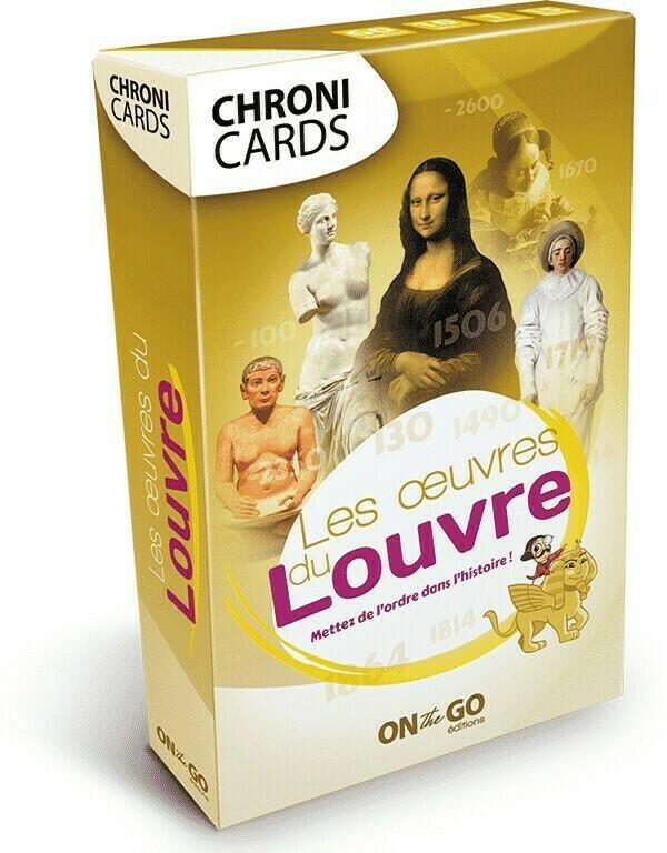 ChroniCards: Les Oeuvres de Louvre Cover 3d