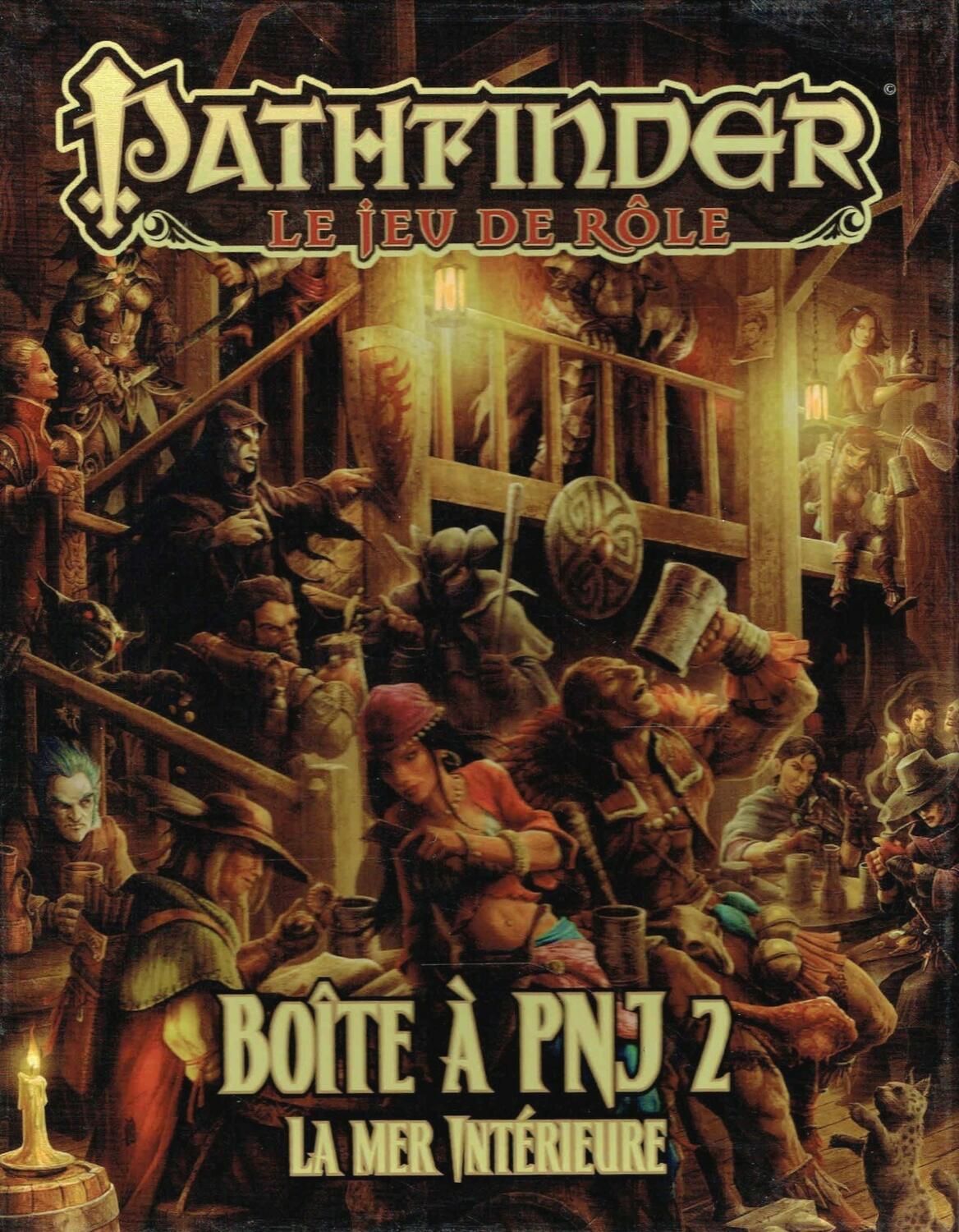 Pathfinder: Le Jeu de Rôle - Boîte à PNJ 2 - La Mer Intérieure Cover