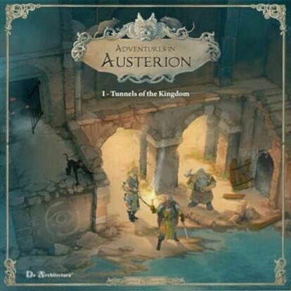 Adventures in Austerion: Les Tunnels du Royaume Cover