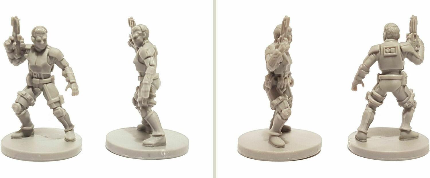 Star Wars: Assaut sur l'Empire - Agents Infiltrés du BSI Figurines