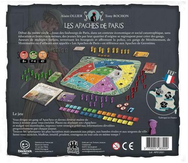 Les Apaches de Paris Back