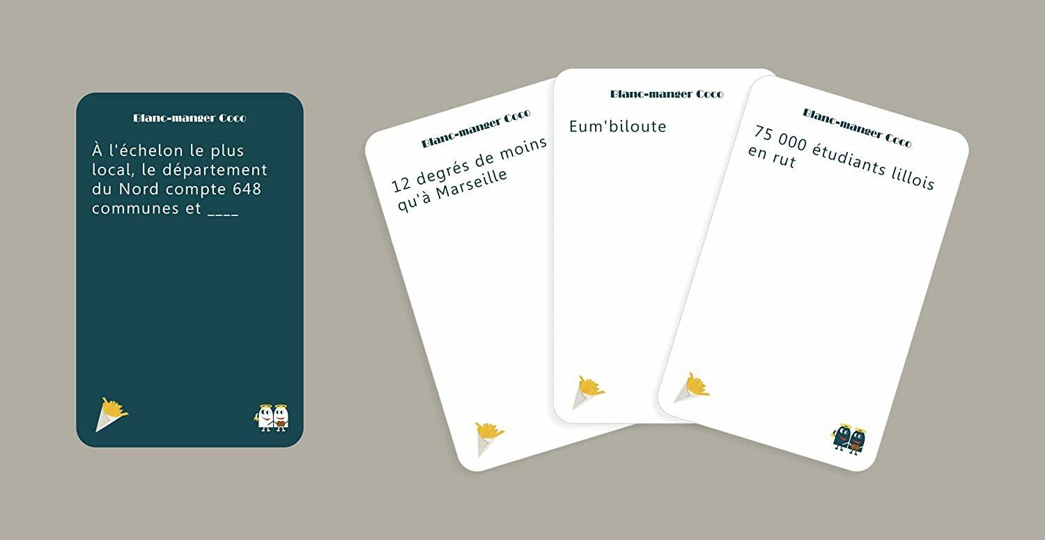 Blanc Manger Coco: Welsh Complet Cartes