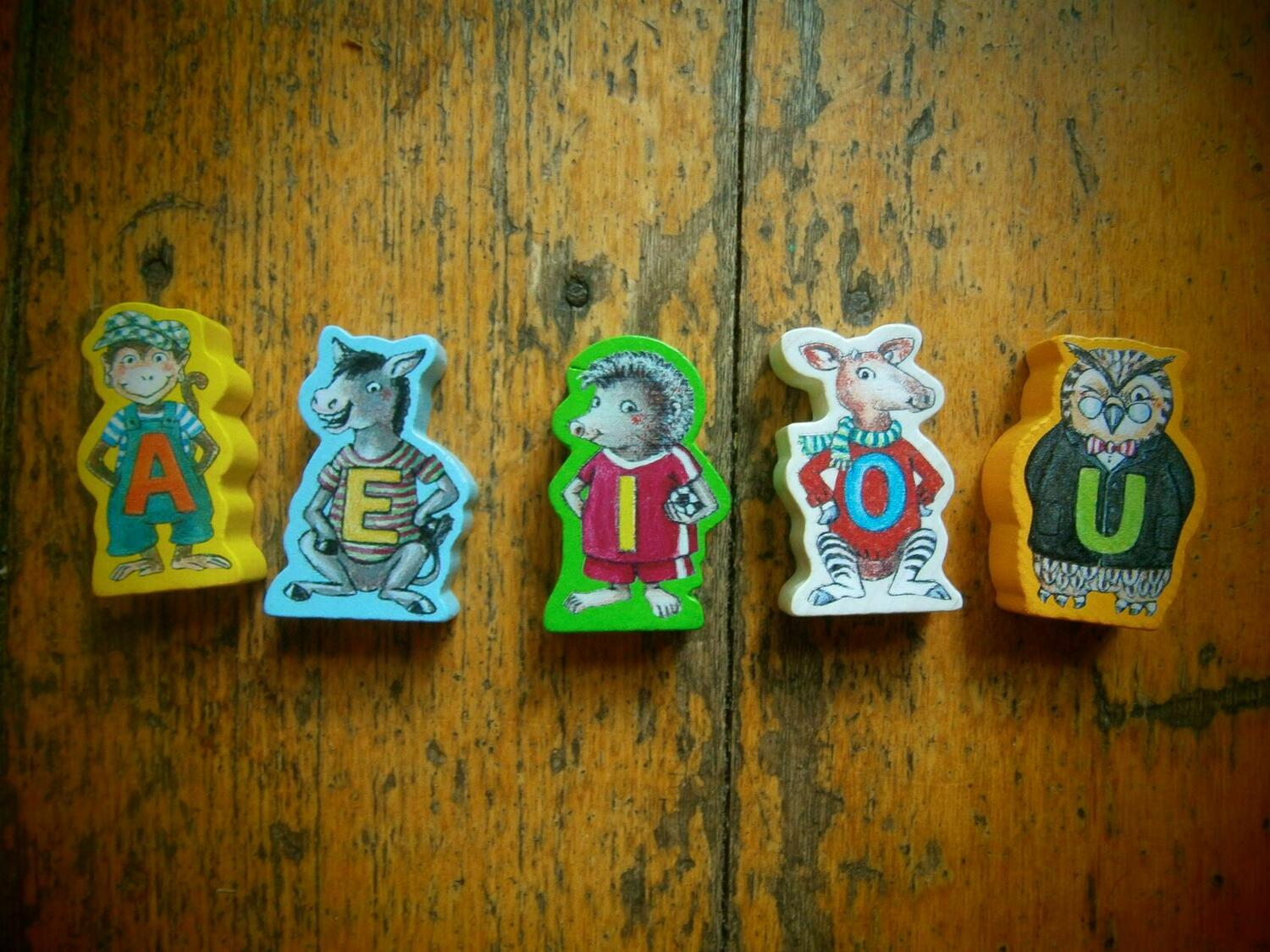 Ratz Fatz: Buchstaben Personnages