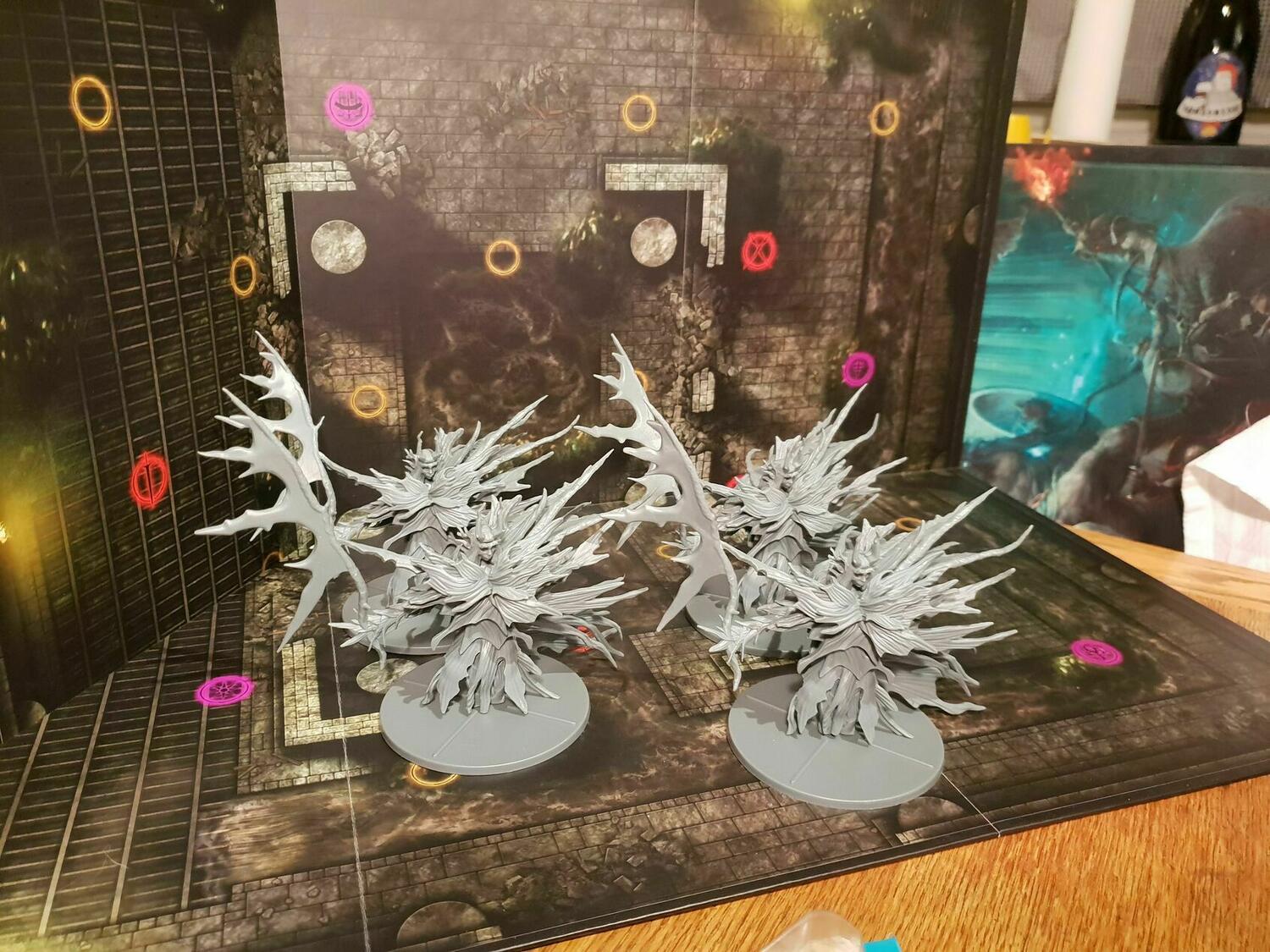 Dark Souls: The Board Game - The Four Kings Figurines
