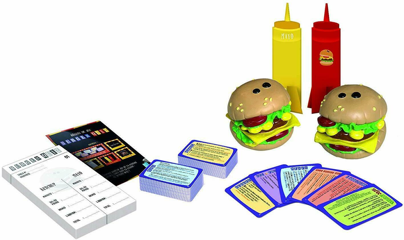 Burger Quiz Eclate