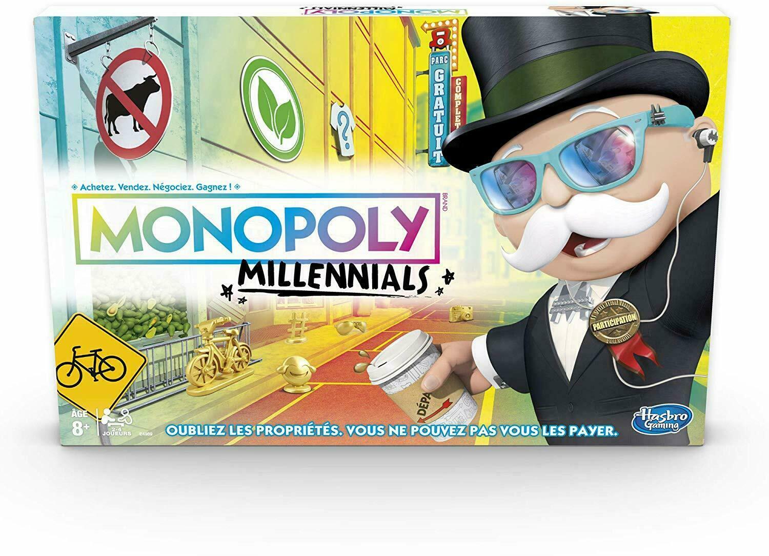Monopoly: Millennials Cover 3d