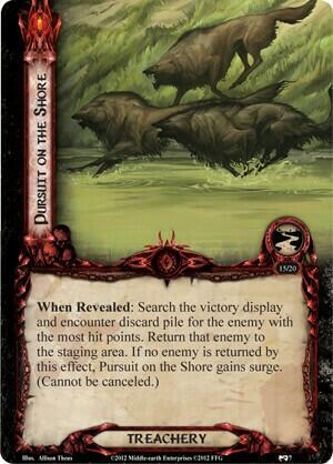 Le Seigneur des Anneaux: Le Jeu de Cartes - Deck Cauchemar - Voyage le Long de l'Anduin Carte