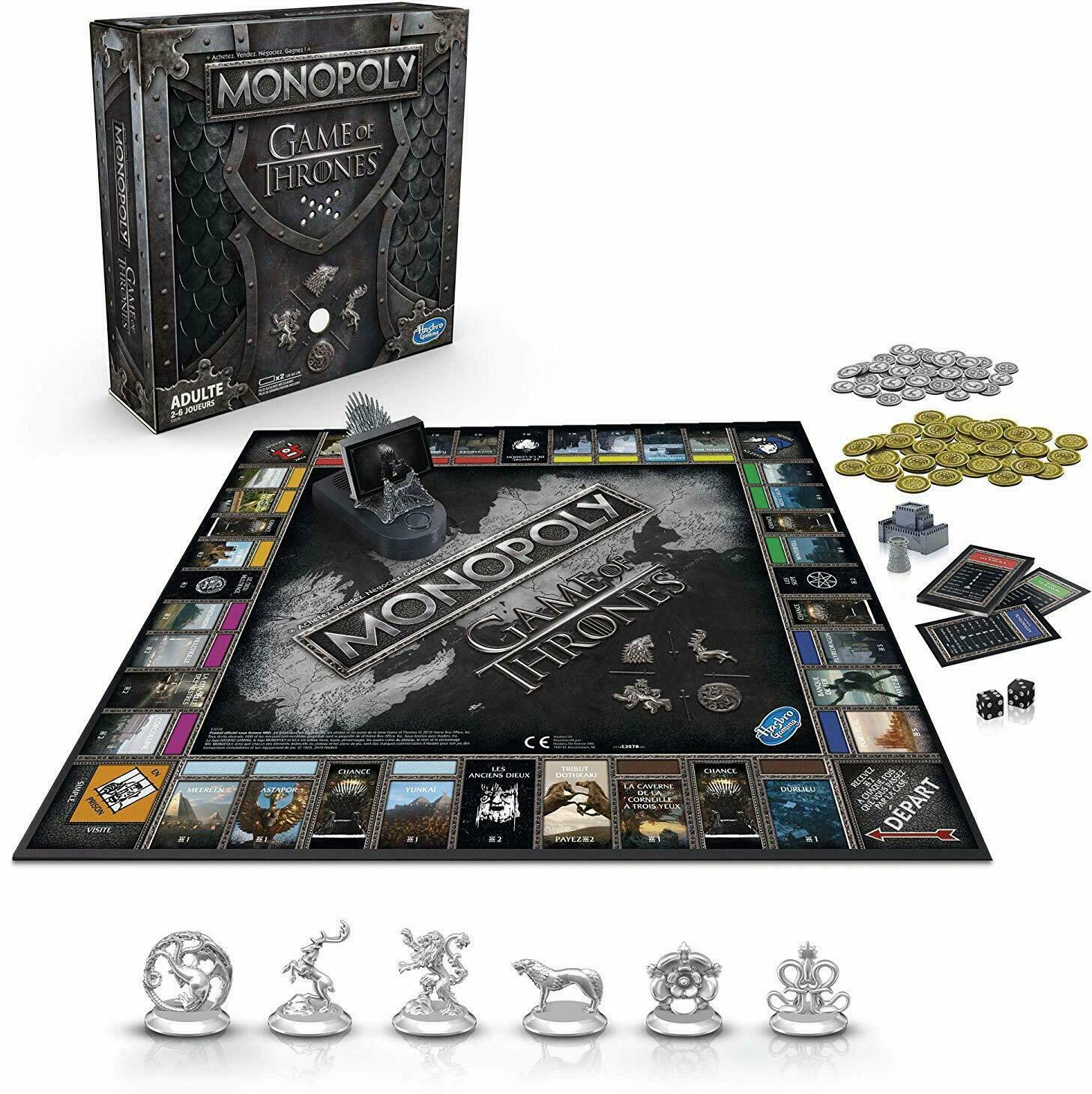Monopoly: Game of Thrones 2019 Eclate