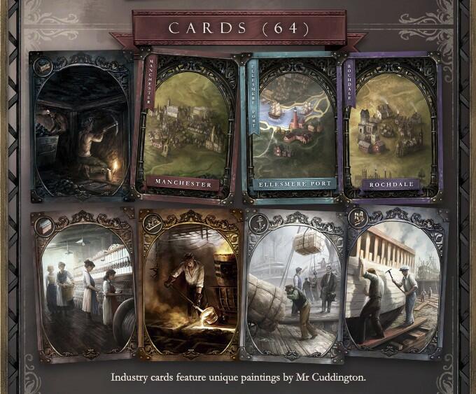 Brass: Lancashire Cartes