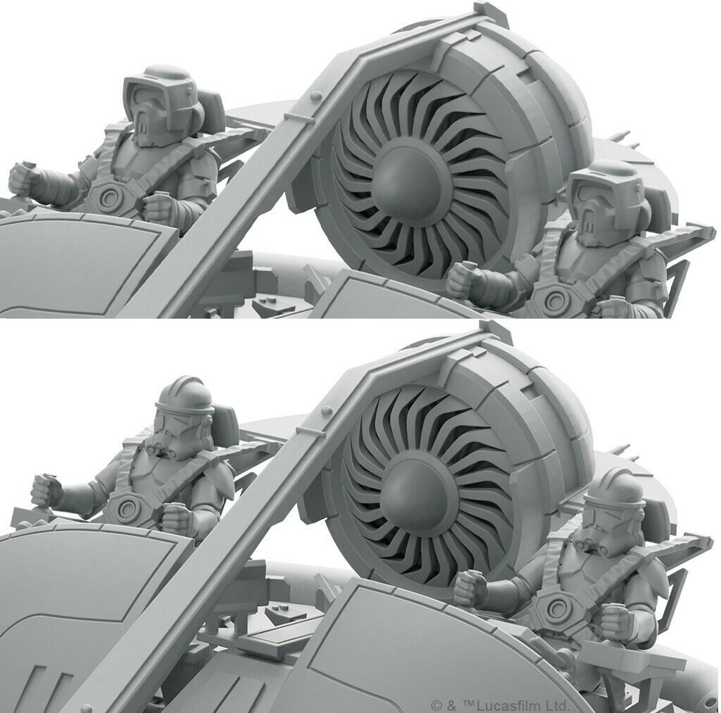 Star Wars: Légion - Plateforme de Soutien d'Infanterie Zoom