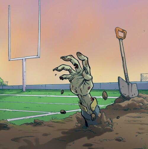 Zombies vs Cheerleaders Artwork